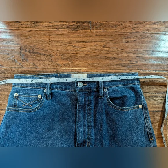 Unpublished Noemi High Rise Cropped Wide Leg Jeans Size 29 - Picture 6 of 9